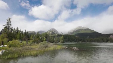 Slovakya 'daki Szczyrbskpleso Gölü