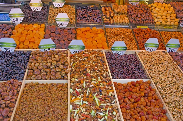 Dolci Della Turchia Sul Mercato Vendita — Foto Stock