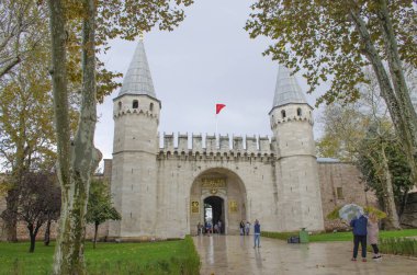 Türkiye 'deki Asmanya İmparatorluğu' nun ana sarayı Tapkapı ve park