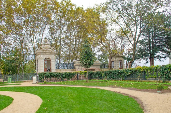 Tapkapi Palota Park Isztambulban Törökország Régi Építészet — Stock Fotó