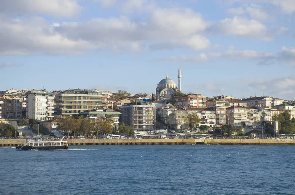 Türkiye Nin Stanbul Kentinin Deniz Manzarası — Stok fotoğraf