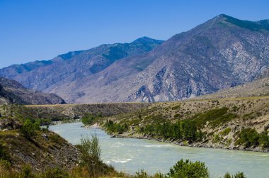 dağlarda Nehri'nin güzel sahne