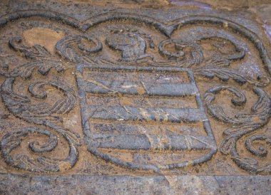 süsleme bir demir tarlasına retro