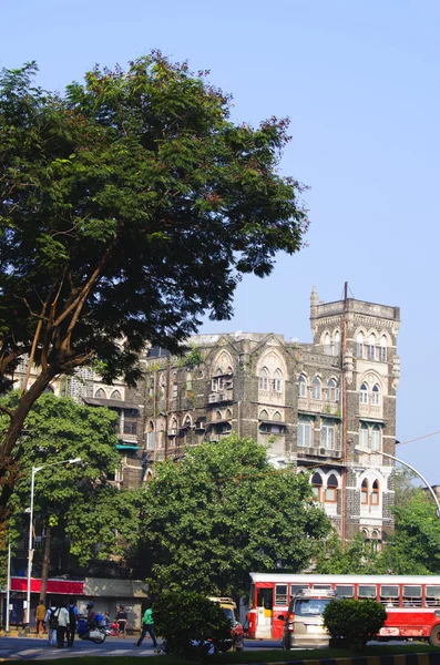 Stad landschap van de stad van Mumbai, in India — Stockfoto