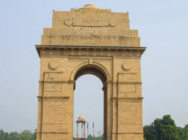 Puerta de la India en la capital de la India —  Fotos de Stock