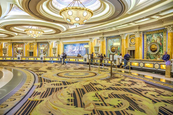 Caesars Palace Lobby, Hotel and Casino, Las Vegas, NV — Stock Photo, Image