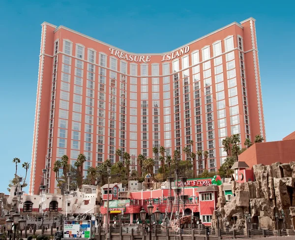 Schatzinsel, Hotel und Casino, Las Vegas, nv — Stockfoto