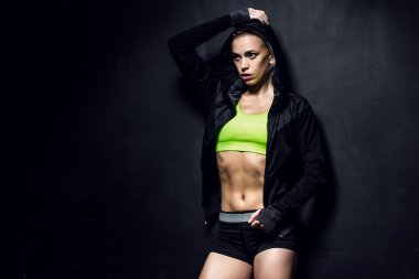 atletik genç kadın