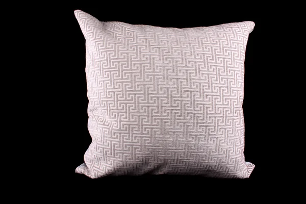 Белая квадратная подушка — стоковое фото