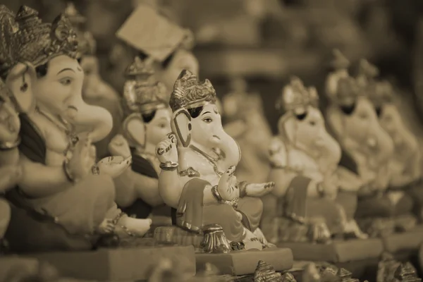 Lorde Ganesha Ídolos — Fotografia de Stock