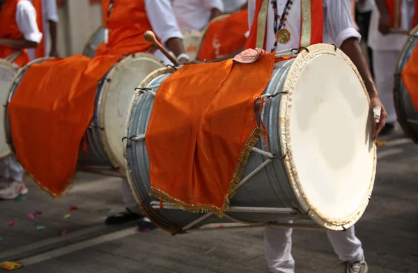 Festiwal Ganesh perkusja — Zdjęcie stockowe