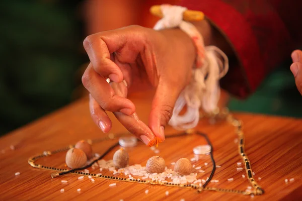 Indian Wedding Ritual — Stock Photo, Image