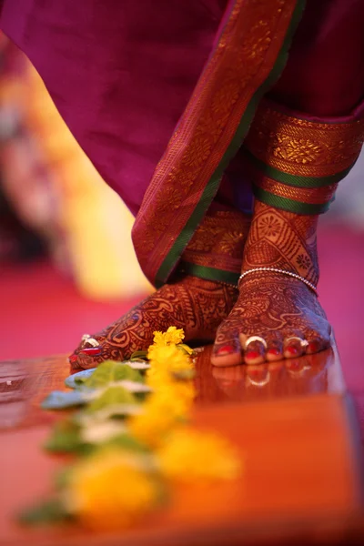 Indisches Hochzeitsritual — Stockfoto