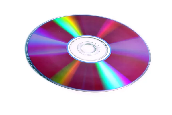 Disco de DVD em branco — Fotografia de Stock