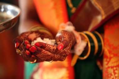 Religious Wedding Ritual clipart