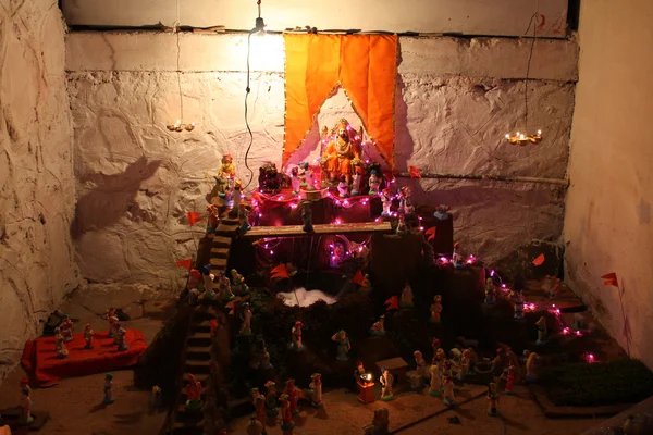 Diwali Killa is klein fort gemaakt in Maharashtra — Stockfoto