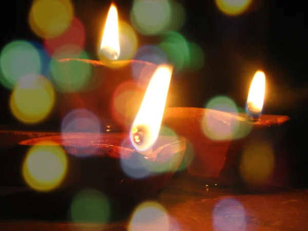 Lâmpadas Diwali bonitas — Fotografia de Stock