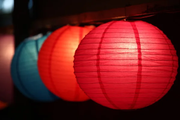 Colorful Diwali Lanterns — Stok fotoğraf