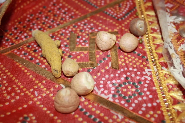 Jain objets rituels de mariage — Photo