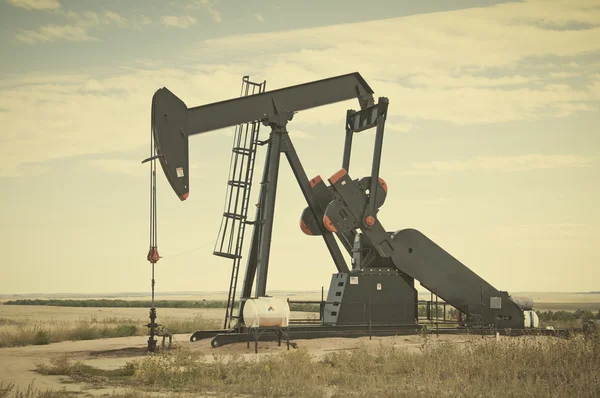 Pump Jack In South Central Colorado, USA — Stock Photo, Image