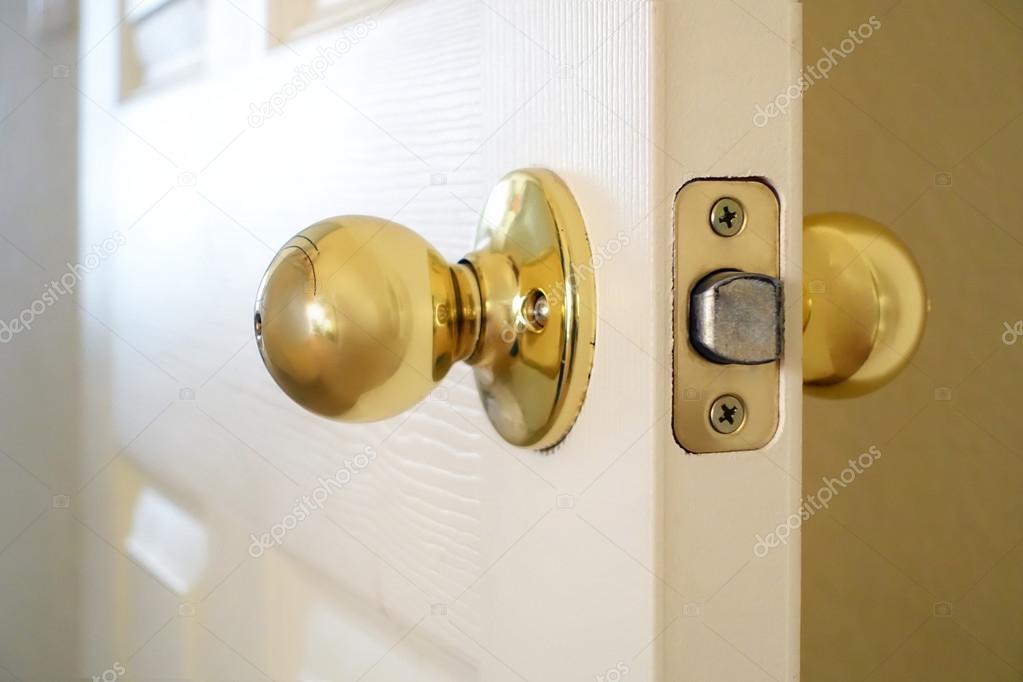 Open Door With Brass Knob Stock Photo C Rcarner 70023347