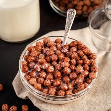 Çikolatalı gevrek topları