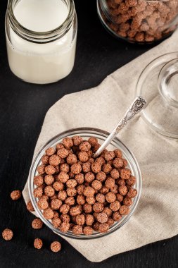 Çikolatalı gevrek topları