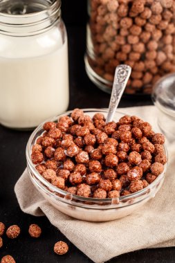 Çikolatalı gevrek topları