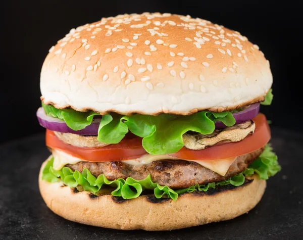 Hamburguesa casera — Foto de Stock