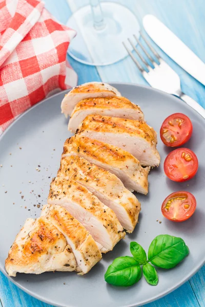 Grilled chicken breasts — Stock Photo, Image