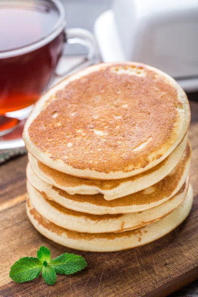 Pila de panqueques pequeños — Foto de Stock