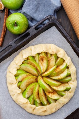 Elma Galette'ye yapma