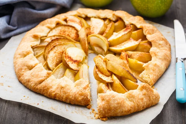 Apfelgalette — Stockfoto