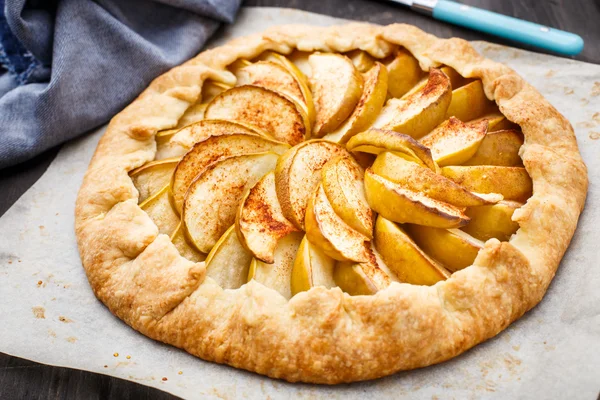 Apple Galette'ye — Stok fotoğraf