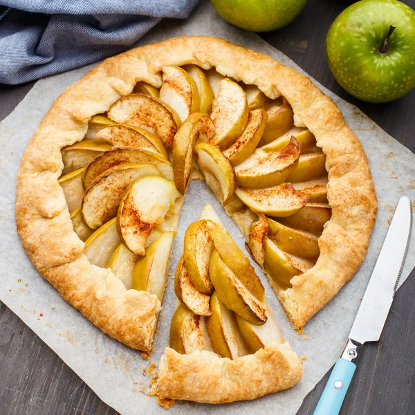 Apple galette — Stock Photo, Image