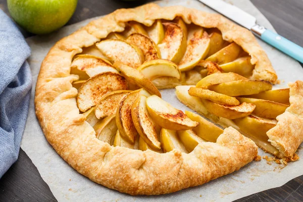 Apple Galette'ye — Stok fotoğraf