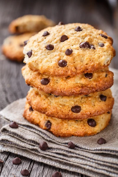 Ostermehlkekse mit Schokolade — Stockfoto