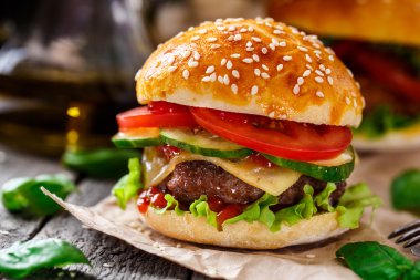 sığır eti burger