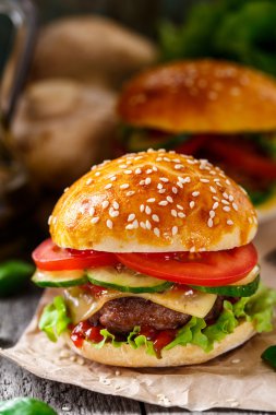 sığır eti burger