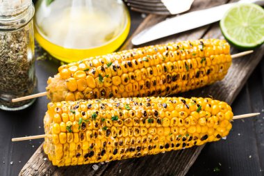 Lezzetli ızgara mısır