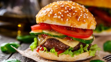 sığır eti burger