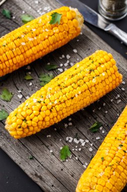 Lezzetli ızgara mısır