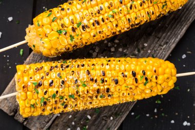 Lezzetli ızgara mısır