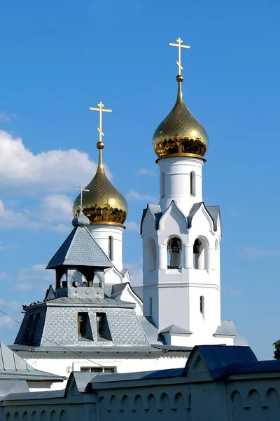 Ρωσία Νοβοσιμπίρσκ Ναός Εκκλησία Θρησκεία — Φωτογραφία Αρχείου
