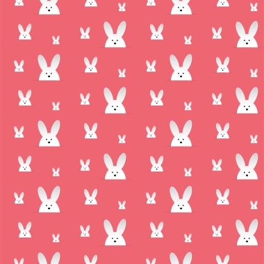 Mutlu Paskalya tavşan tavşan