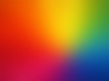 Gay rainbow gradient mesh clipart