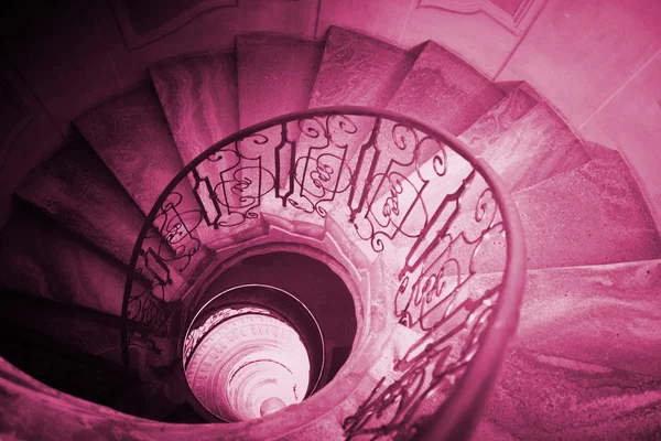 Spiraal staircas — Stockfoto