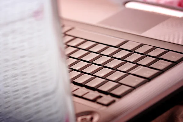 Laptop moderno e elegante. — Fotografia de Stock