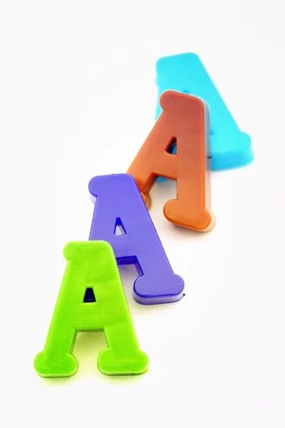 Close-up of letters — Stock Photo, Image