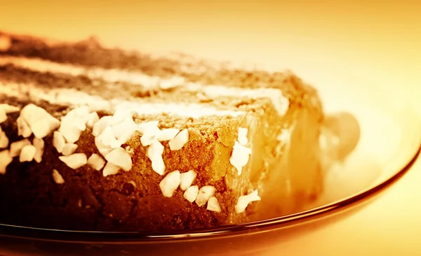 Миндальный пирог — стоковое фото